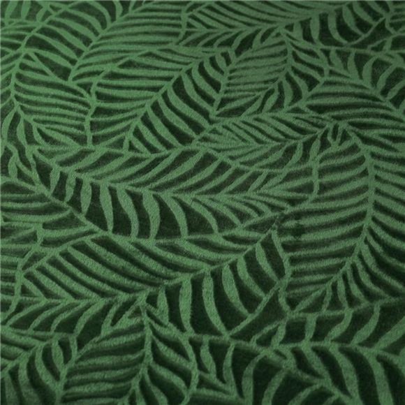 Super Soft Flannel Fleece Throw Blanket, Lightweight Cozy Warm Leaves Textured - Picture 7 of 7